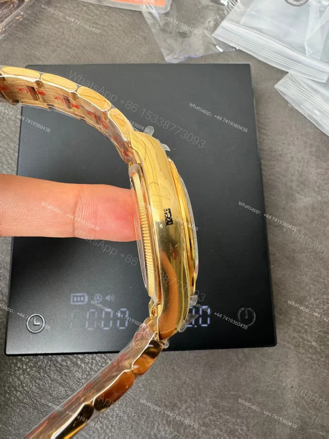 View 15 of Rolex Super Clone Daytona Le Mans 126528LN Gold 4132 Movement