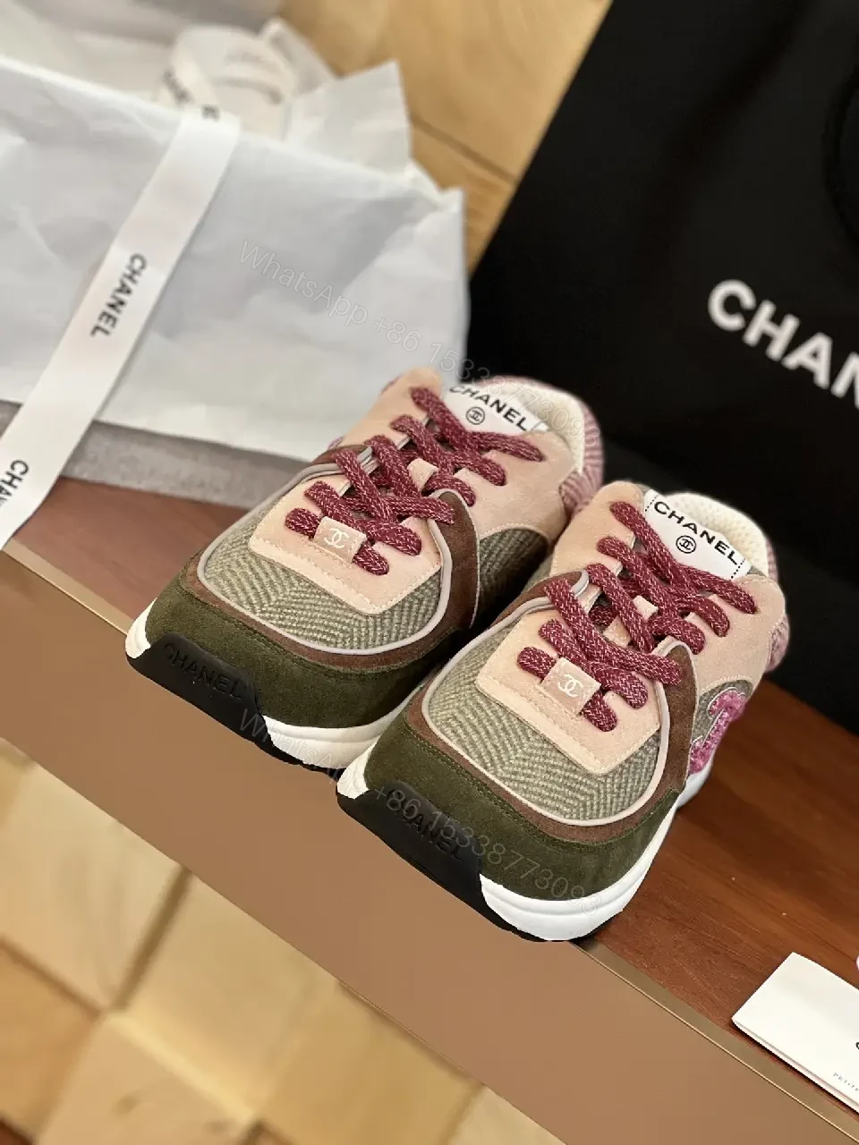 View 4 of Chunky-Soled Sneakers: Modern Luxury, Everyday Comfort