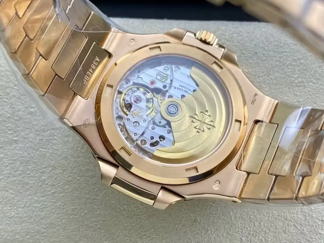 View 4 of Super Clone Replica Patek Philippe Nautilus – Rose Gold