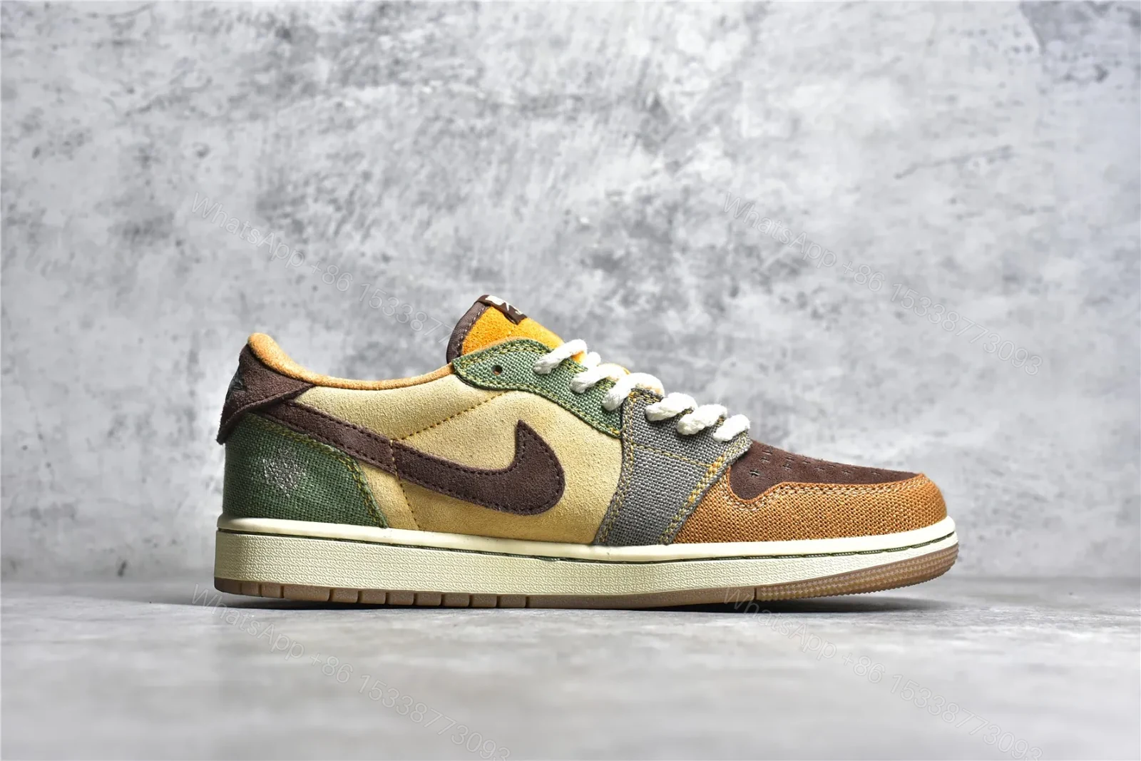 View 2 of Zion Williamson x Air Jordan 1 Retro low og “voodoo” Replica