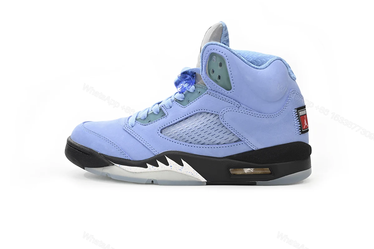 View 5 of Air Jordan 5 Retro UNC University Blue DV1310-401