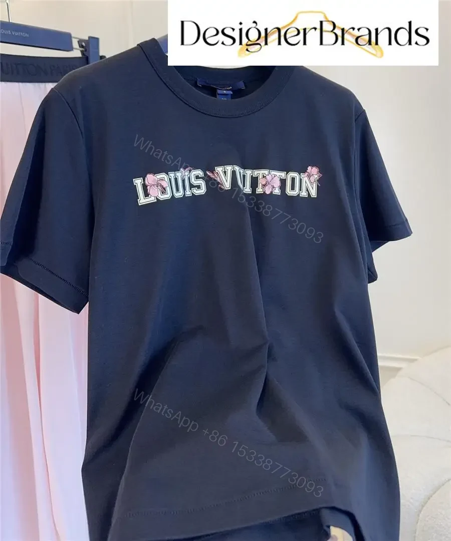 View 4 of Louis Vuitton Flight Mode Signature Print T-Shirt