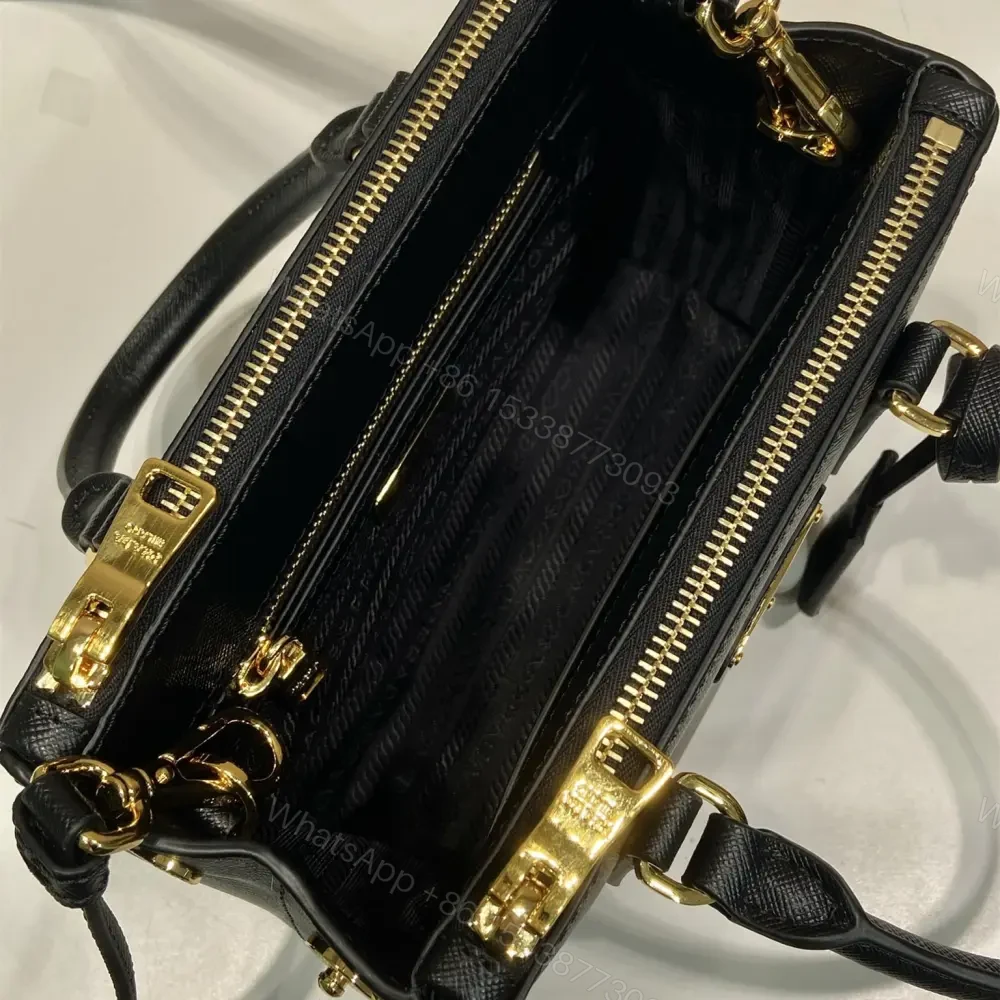 View 8 of 高仿Prada*Galleria系列1BA907手提包Mini黑色免檢版