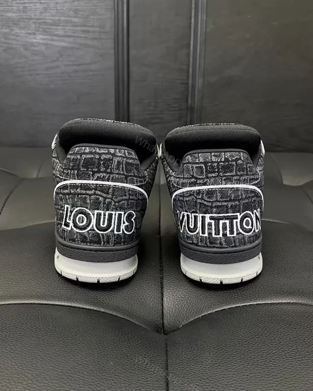 View 6 of Bold Monogram Luxe Sneakers: Signature Comfort High-Tops