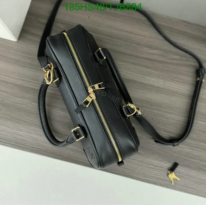 View 20 of Loewe Burgundy Amazona 23 Bag featuring Gold-Tone Hardware DZ2857