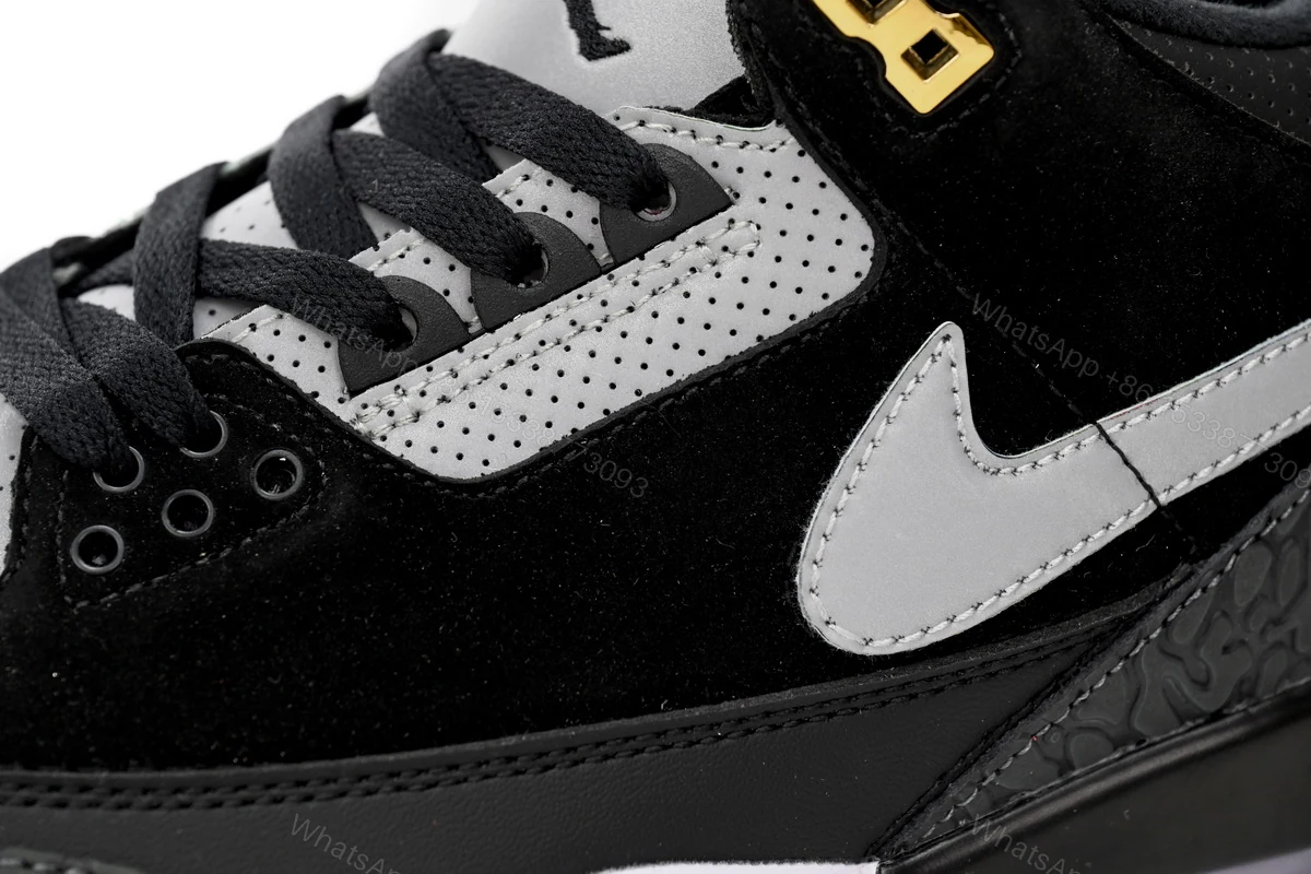 View 4 of Air Jordan 3 Tinker “Black Cement”15 CK4348-007