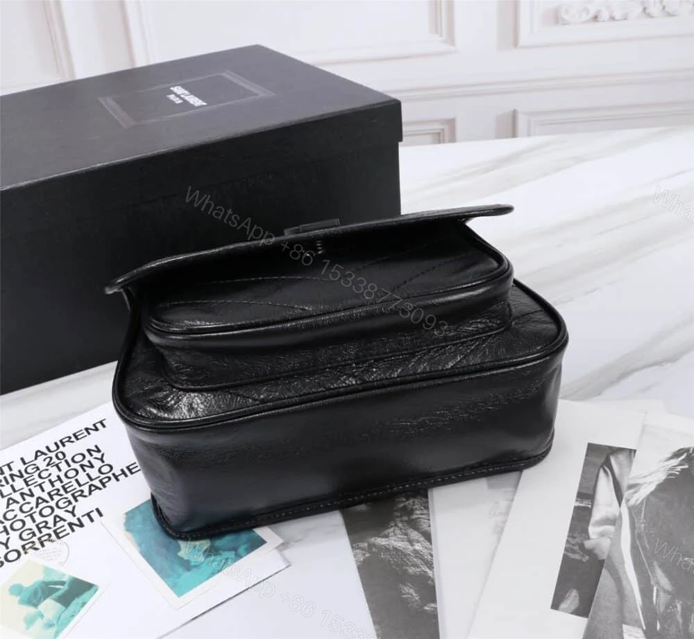 View 7 of Saint Laurent Niki Baby In Vintage Black 21Cm