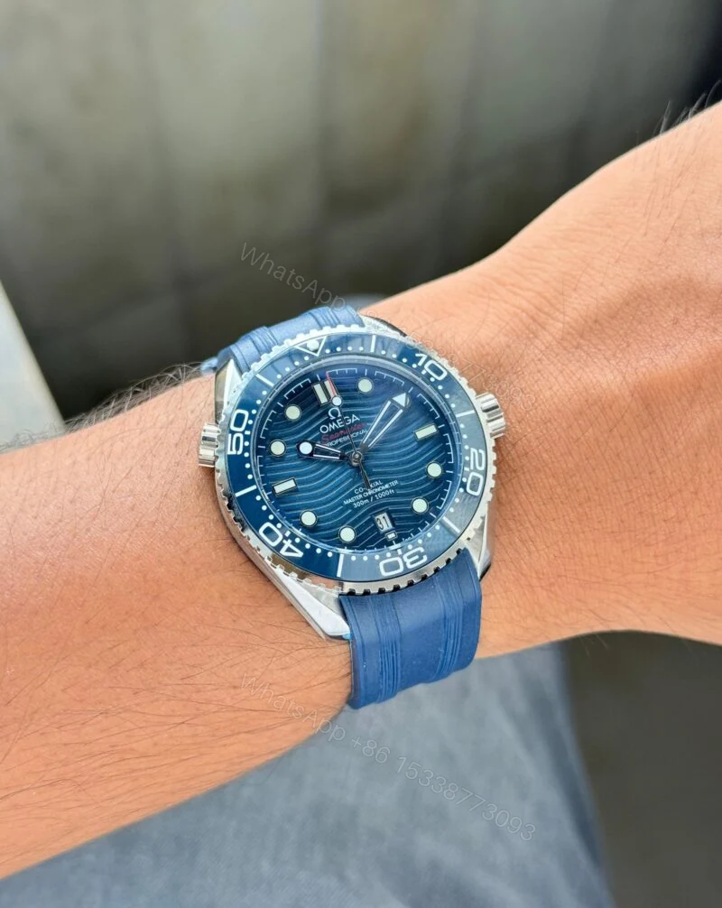 View 2 of Omega Seamaster Diver 300M Blue Dial Automatic 40mm