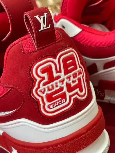 View 6 of LOUIS VUITTON SKATE SNEAKERS IN RED – LSVT390