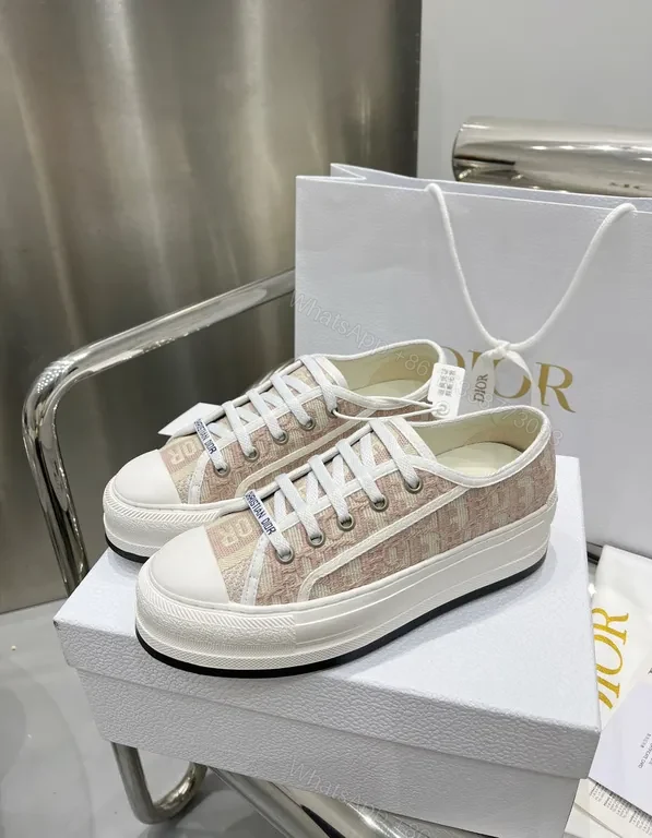 View 5 of Soft Monogram Knit Sneaker - Dior-Detail Luxury Sneakers