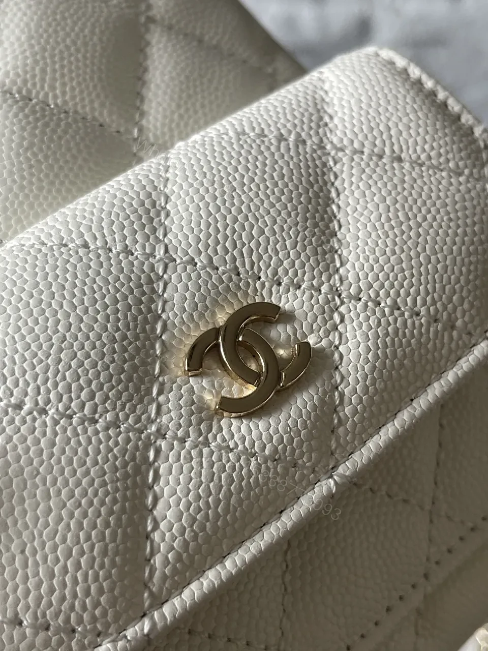 View 4 of Quilted Mini Bag: Gold Chain, Compact Luxury, Versatile
