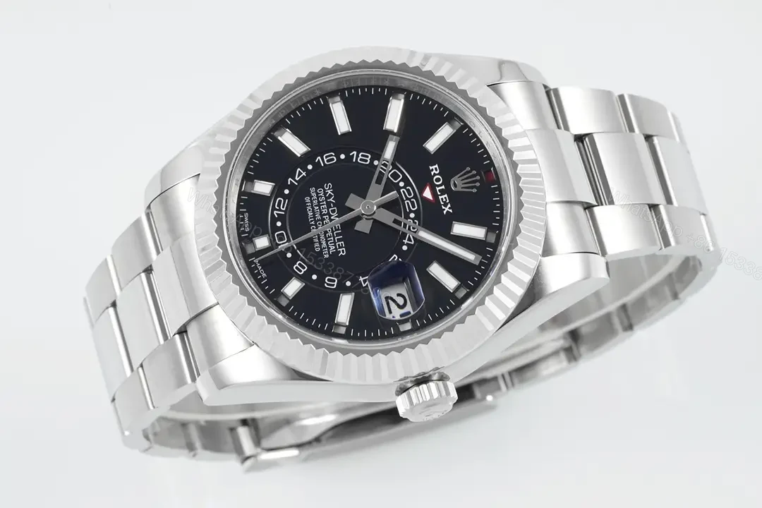 View 5 of Rolex Sky-Dweller Black Dial Oystersteel & White Gold 42MM 336934-0007