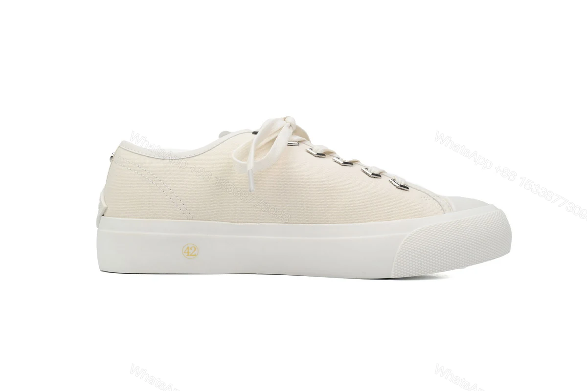 View 6 of Jimmy Choo Palma Maxi White Canvas Platform Trainers PALMAMAXIFCYE
