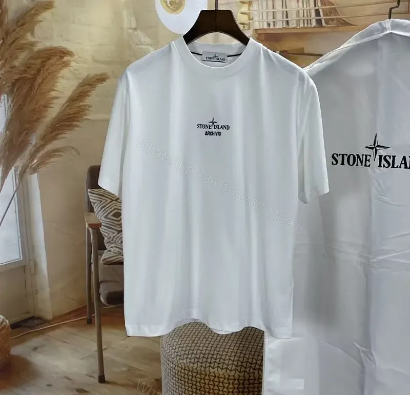 Minimalist White Tee with Subtle Logo – Premium Everyday Comfort — view 1