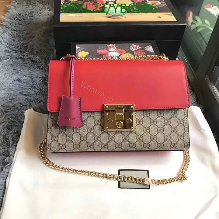 View 2 of Gucci Padlock Beige Dupe Bag AAAA ZNX543