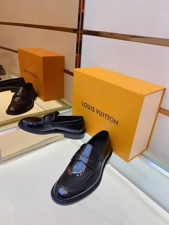 View 5 of Polished Patent Penny Loafers â€” All-Day Comfort, LV Style