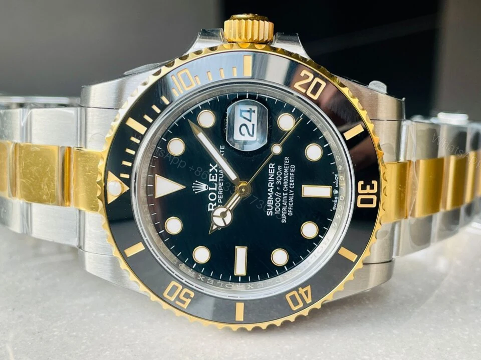 View 4 of VSF FACTORY 1:1 Rolex Submariner Date 126613 LN Bimetal BEST EDITION YG & SS 904L Black Dial Swiss 3235