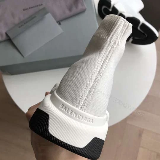 View 5 of BALENCIAGA SPEED 2.0 SNEAKER IN WHITE – BB143