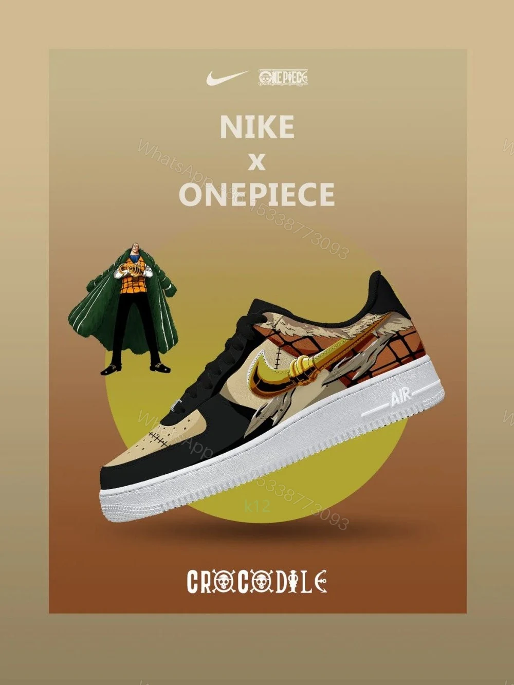 Crocodile Custom Air Force 1 — view 1