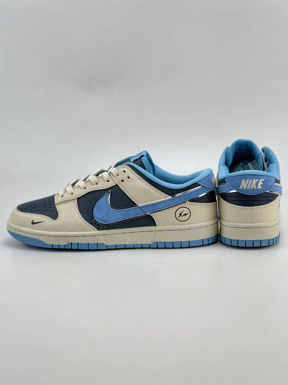 View 6 of FIRST COPY NIKE DUNK LOW RETRO FUJIWARA HORIZOO BLUE