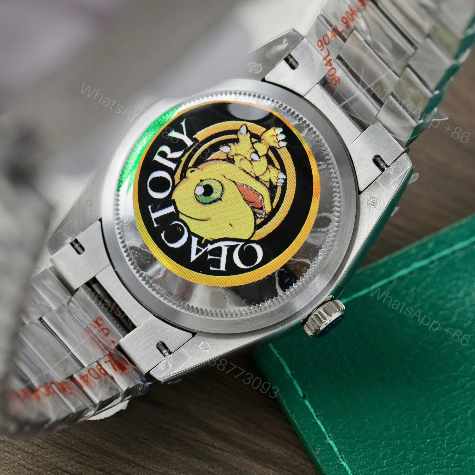 View 9 of Superclone Rolex Day-Date Blue Ombré Dial 128239-0063 36 mm