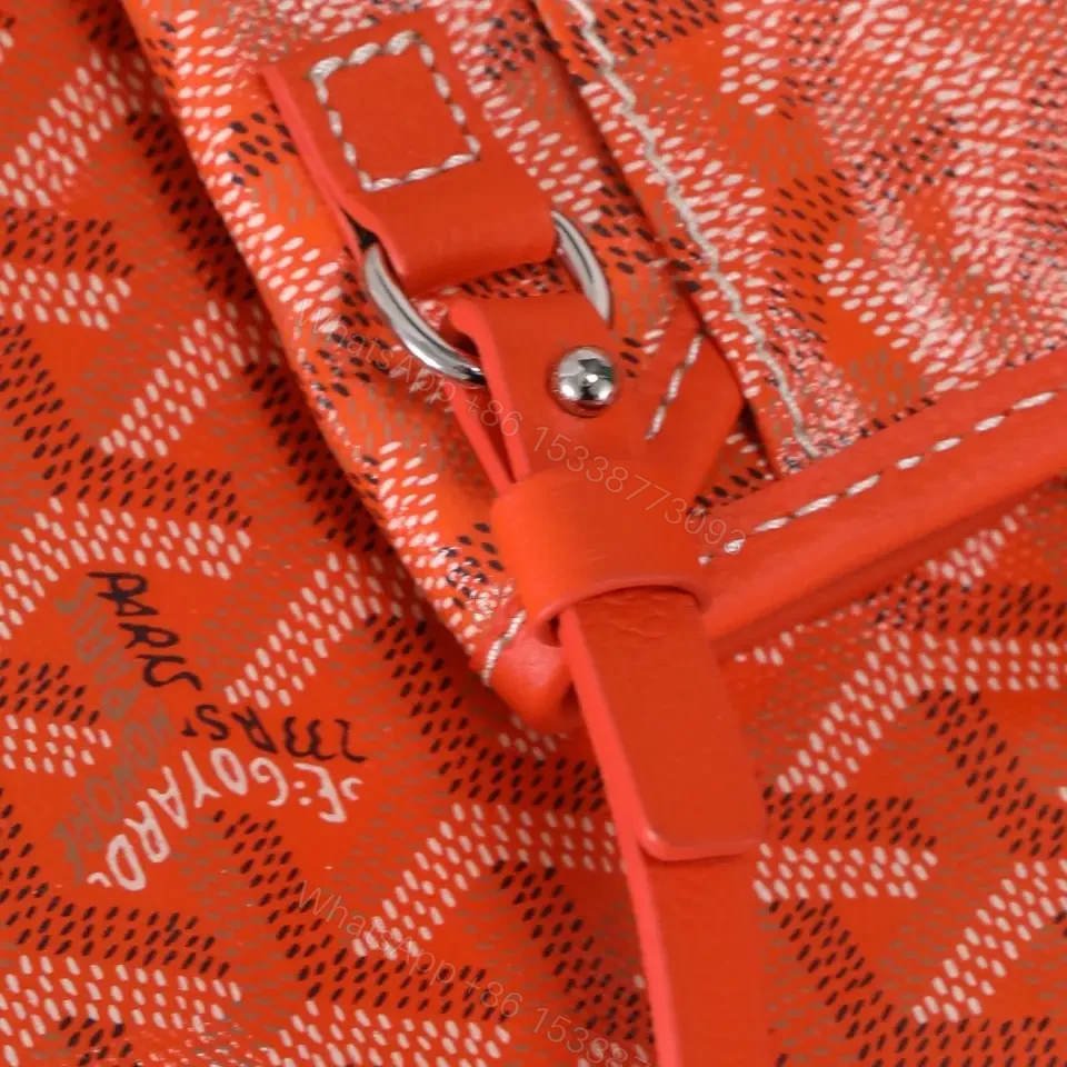 View 16 of 高仿Goyard*STLOUIP8滿印Tote手提袋橙色免檢版小號