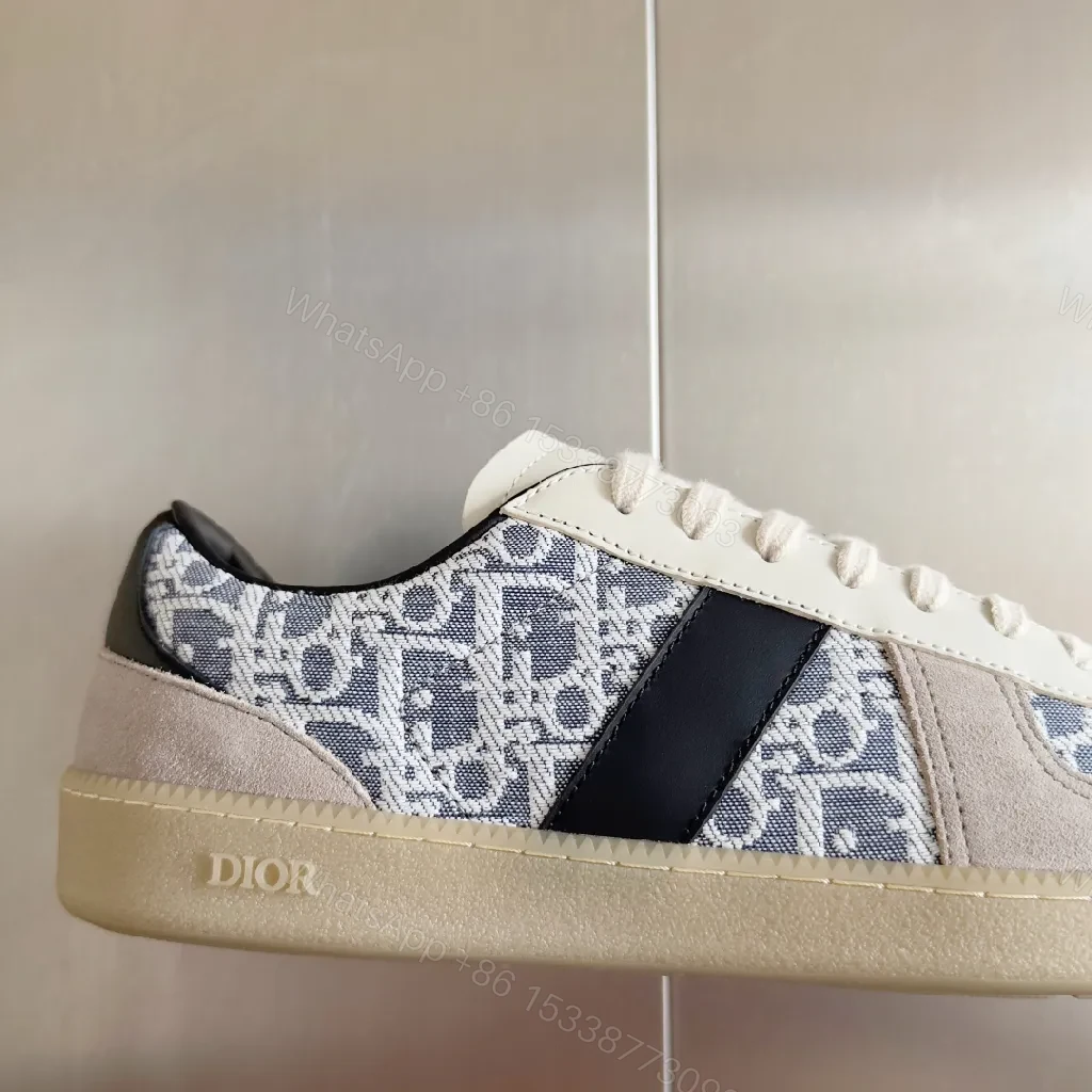 View 7 of Chic Beige Suede-Trim Designer-Inspired Sneakers