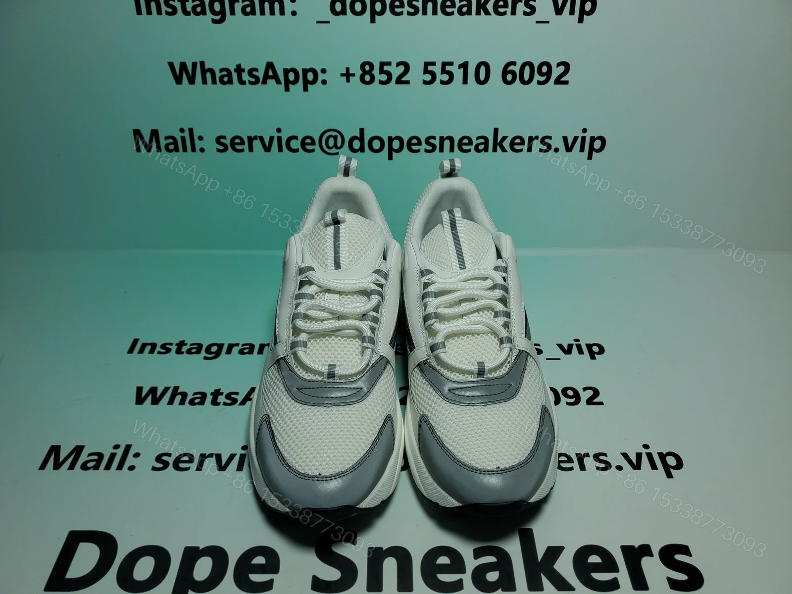 Dior B22 White Grey — view 2
