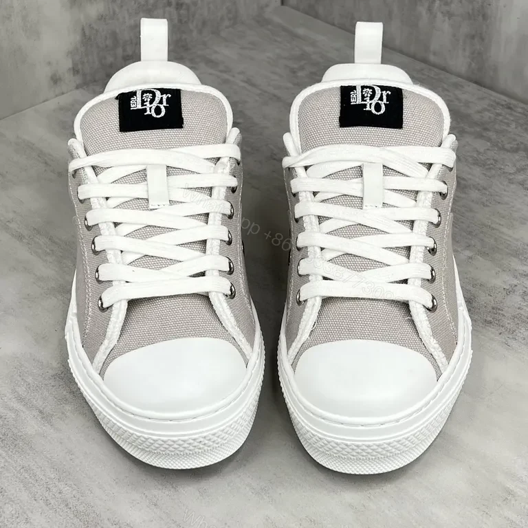 View 5 of Chic Textured Leather-Trim Sneaker with Subtle Branding