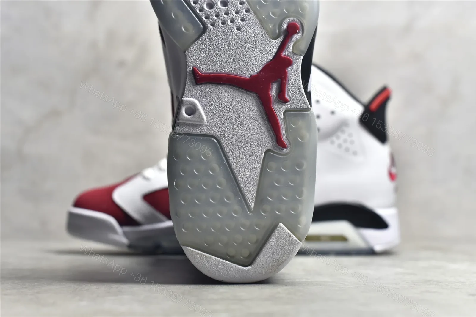 View 9 of Air Jordan 6 Retro Carmine 2021 Reps