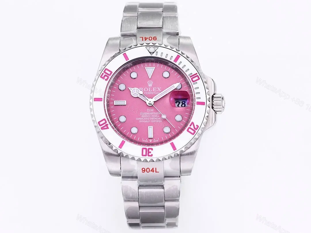 AR Factory Clean Factory ROLEX DIW Submariner Pink Gradient Watch — view 1