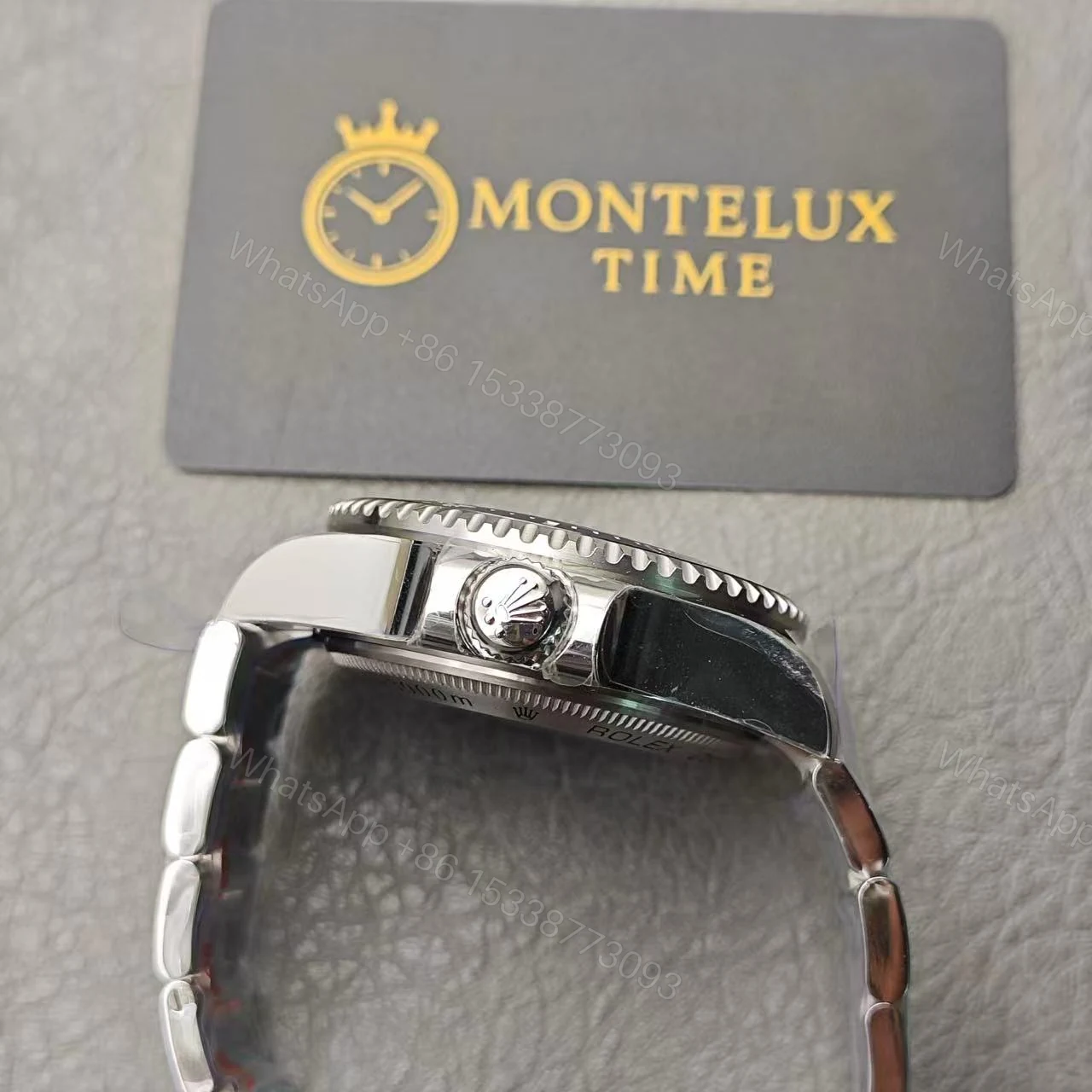 View 9 of Rolex Deepsea Swiss Clone – Silver/Dark Blue