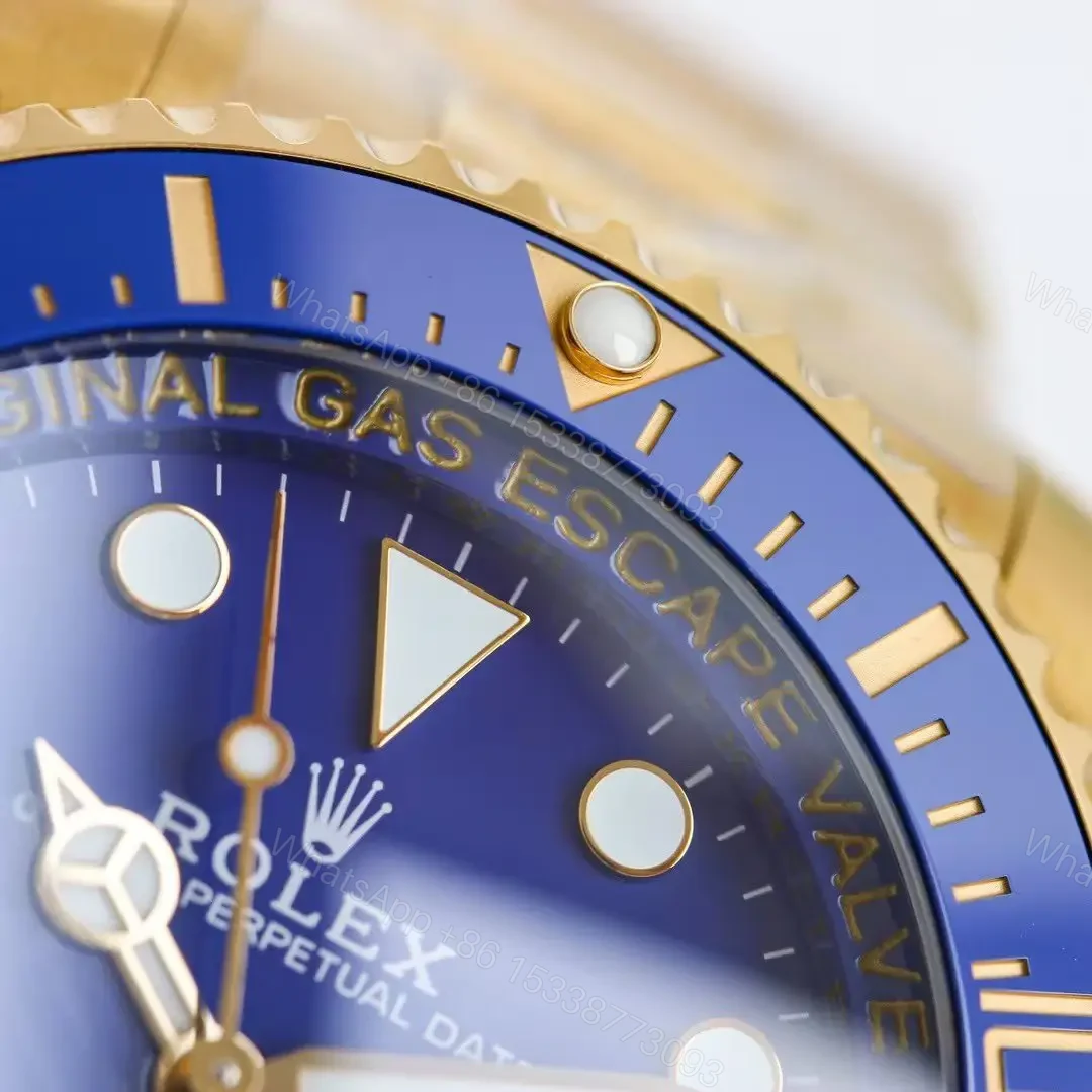 View 6 of Super Replica Rolex Deepsea Yellow Gold with Blue Dial 2024