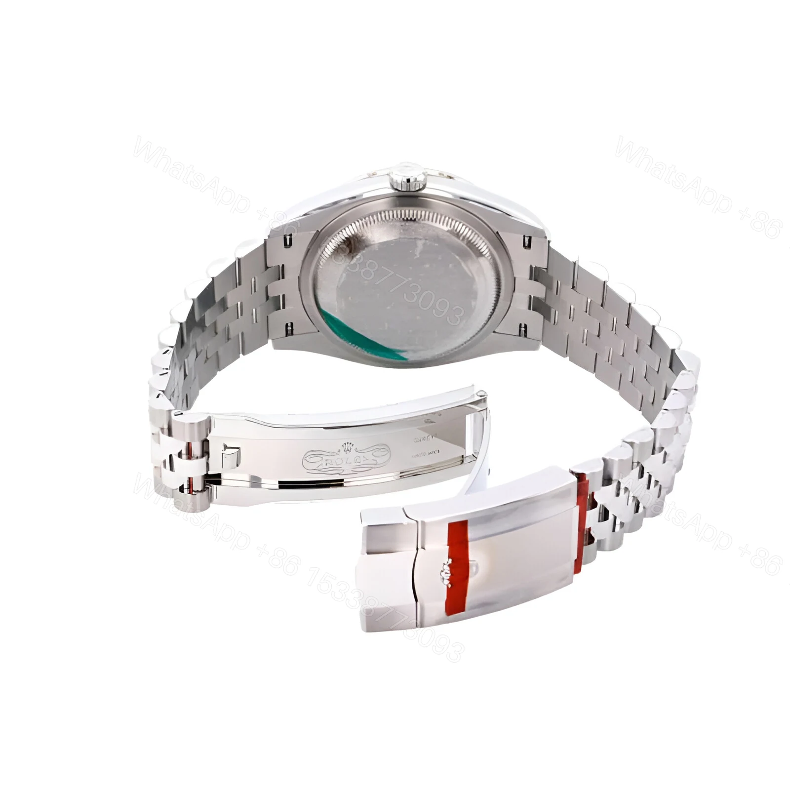 View 4 of Rolex Datejust 36 126284RBR-0018 White Roman Dial Jubilee Replica
