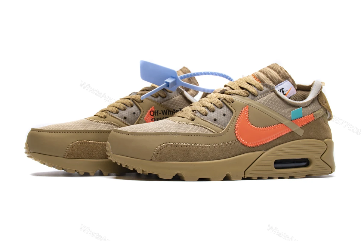 Off-White x Nike Air Max 90 “Desert Ore" AA7293-200 — view 2