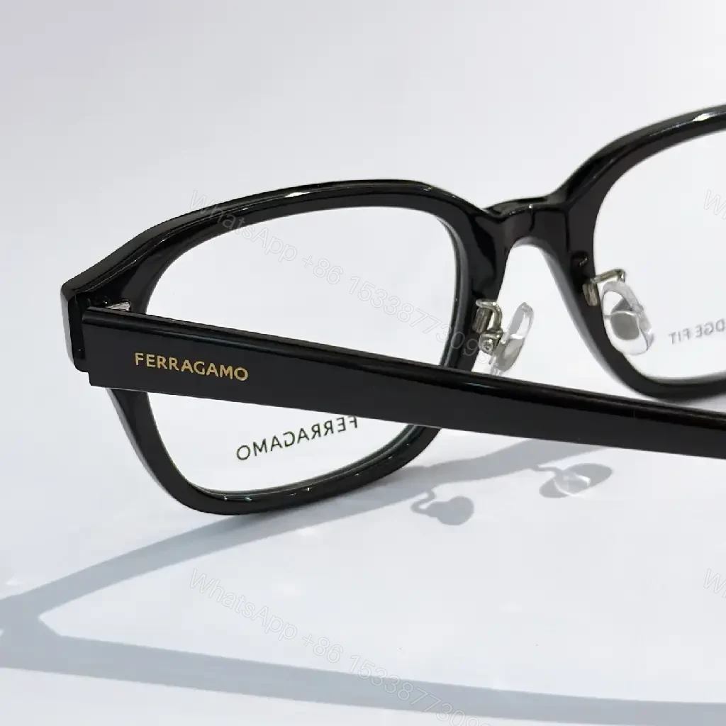 View 7 of Gray Translucent Acetate Rectangular Glasses – Ultra-Comfort, Premium Frame