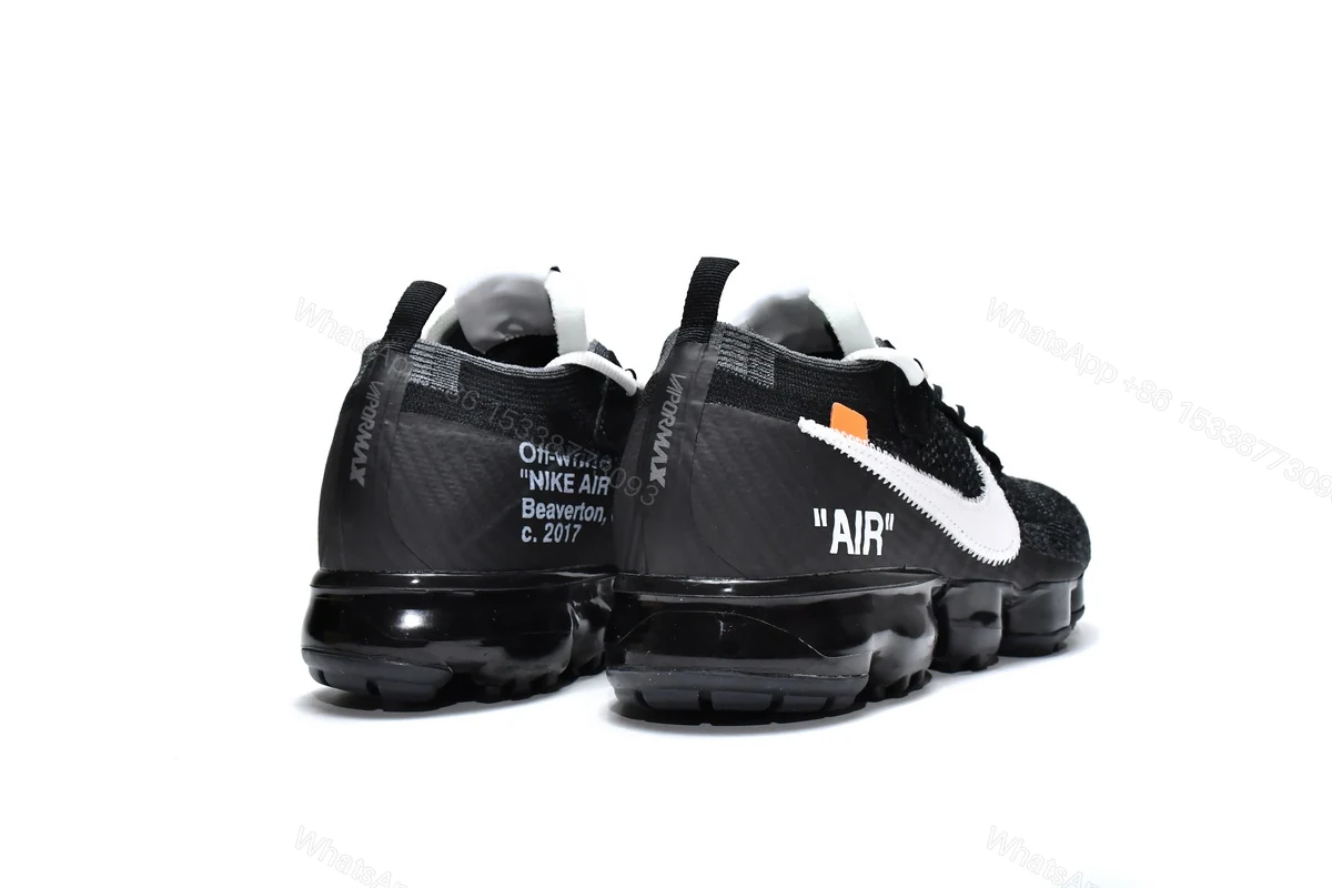 View 7 of OFF White x Nike Air VaporMax Black White