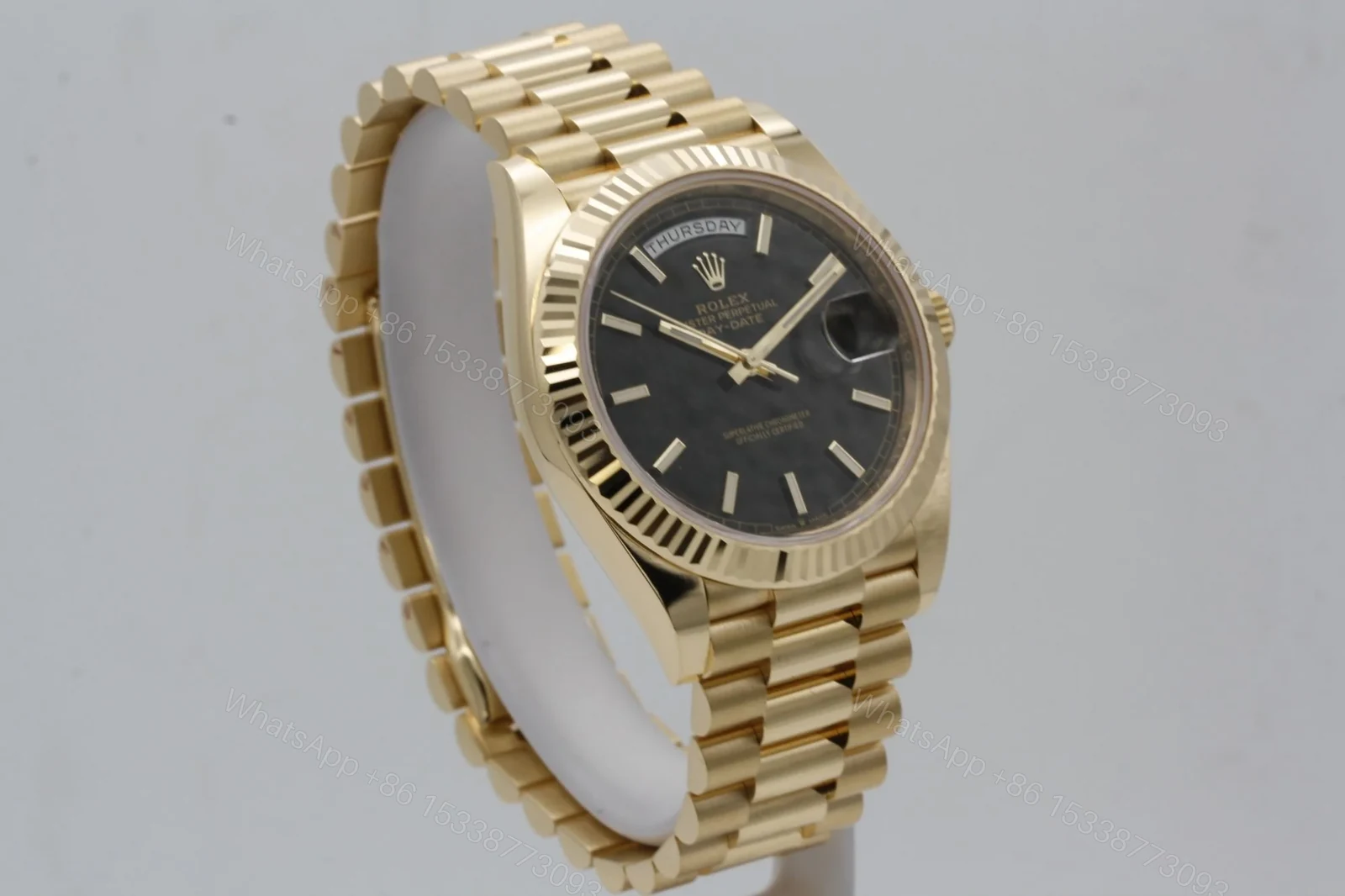 View 7 of Superclone Rolex Day-Date Black Dial 228238 40 mm
