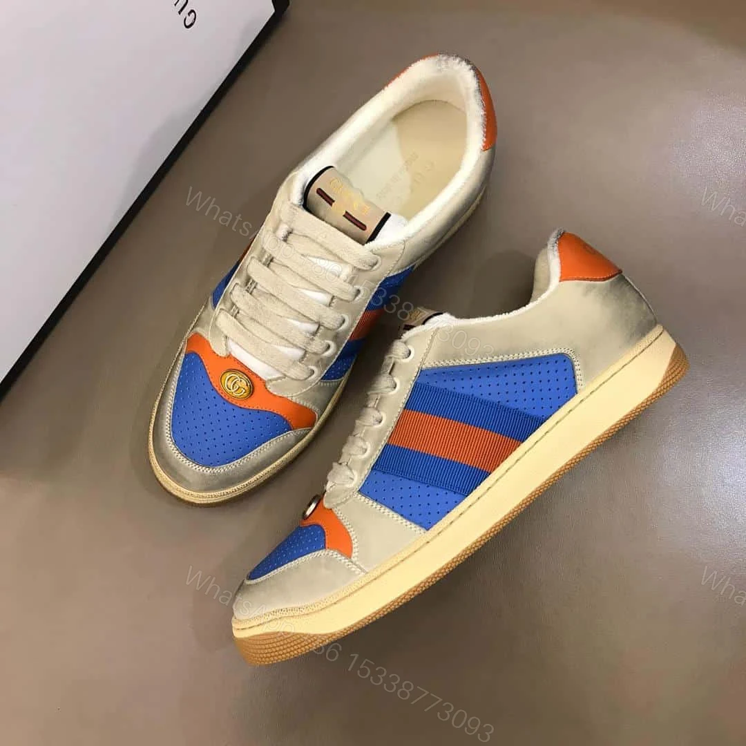 View 4 of GUCCI SCREENER LEATHER SNEAKER – GC54