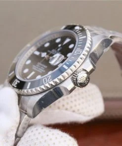 View 4 of Clean Factory Rolex Submariner 116610 LN Black Ceramic VRF SS Bracelet A2836