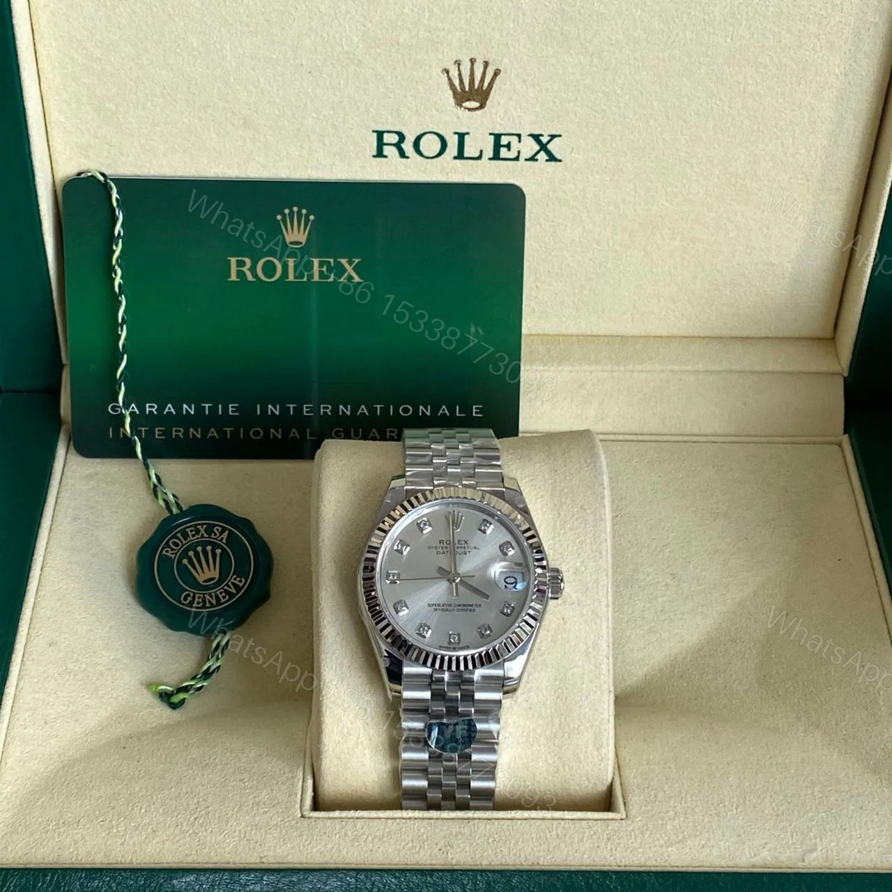 View 4 of Design Rolex Lady Datejust 31 mm Oystersteel