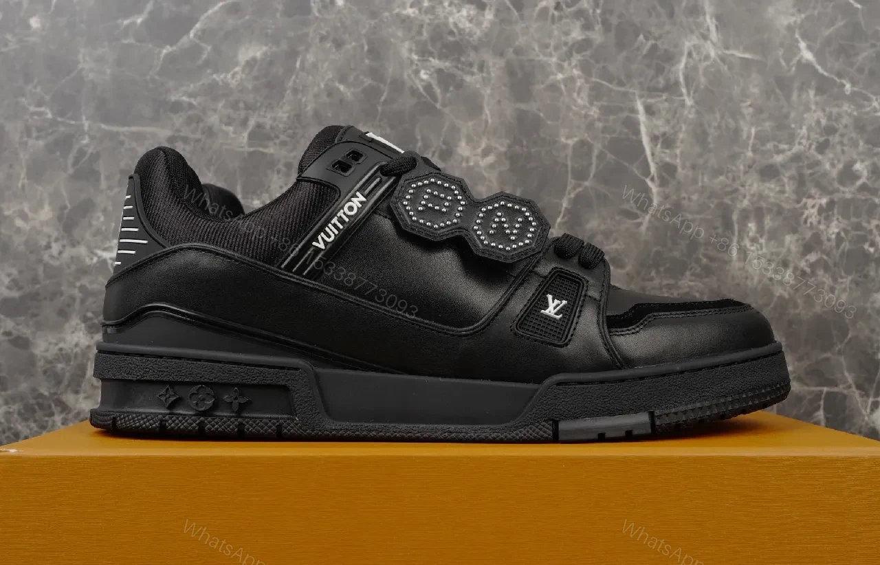 View 9 of Monochrome Leather Luxe Sneaker with All-Day Comfort