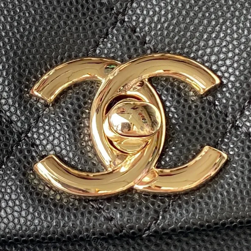 View 5 of Chanel Mini Duma Backpack Lock Gold 21.5×19.5x12cm