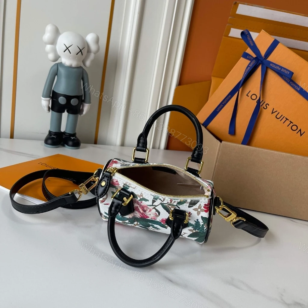 View 9 of Louis Vuitton Nano Speedy Monogram Canvas Dune 16Cm M29149
