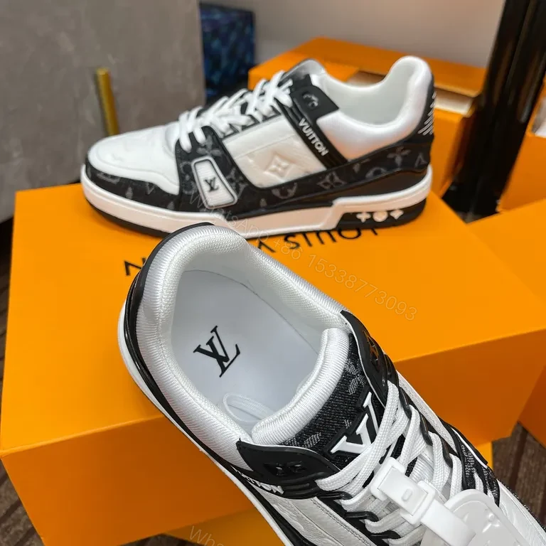 View 4 of Bold Monogram Sneaker: All-DayLV Luxury High-Top