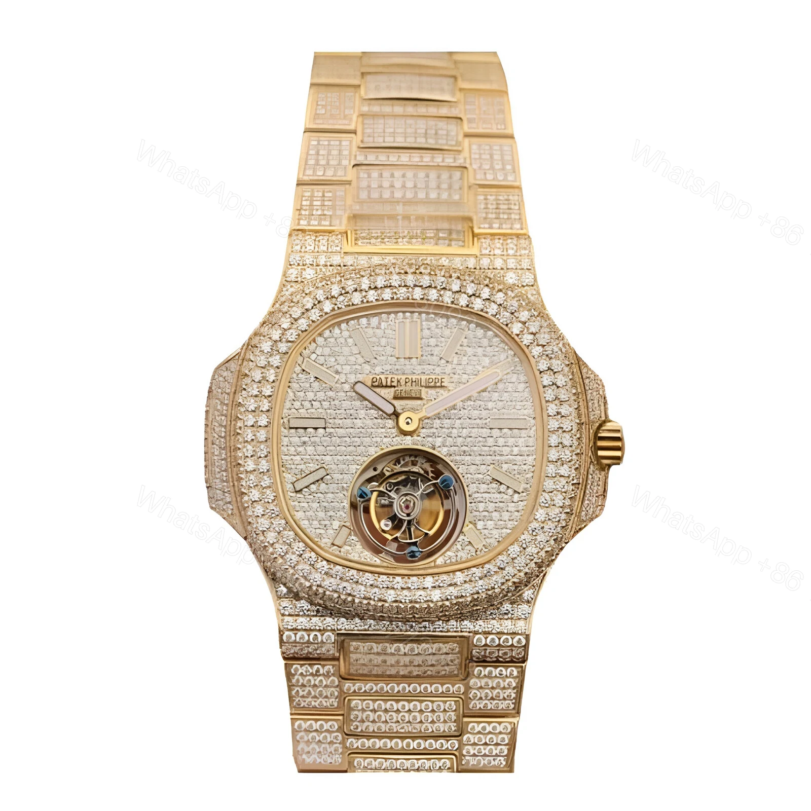 Patek Philippe Nautilus 5711 Fully Yellow Gold Replica — view 1