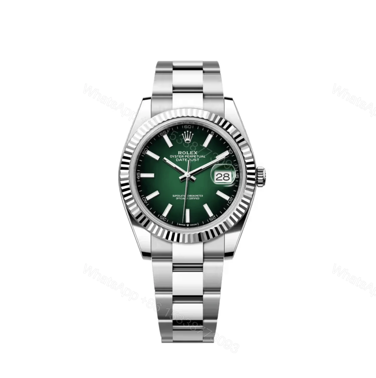 Super Clone Datejust 41 126334 Green Ombré Dial (2026) — view 1