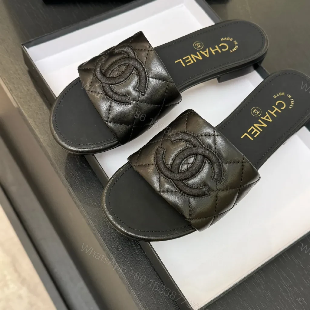 View 9 of Quilted Leather Slide: Subtle Luxury, All-Day Comfort
