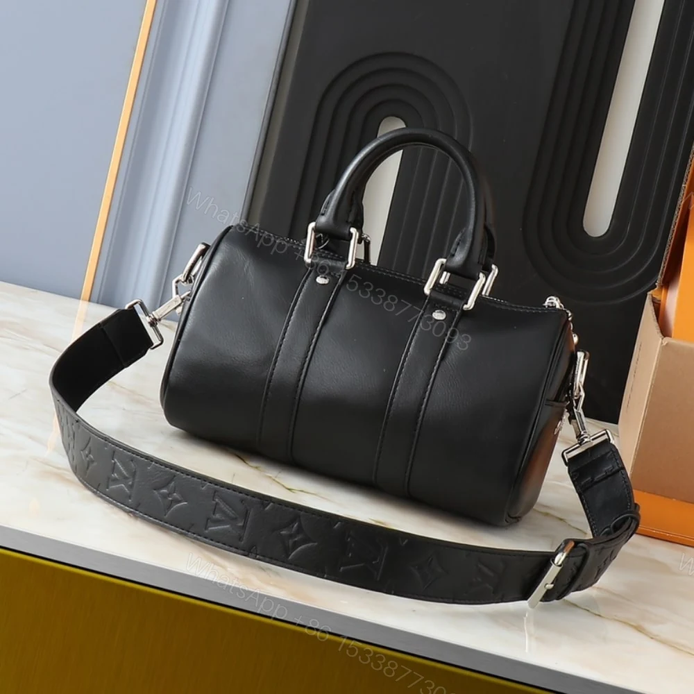 View 4 of Louis Vuitton Keepall Cargo Bandouliere 25 Black 25Cm M13988