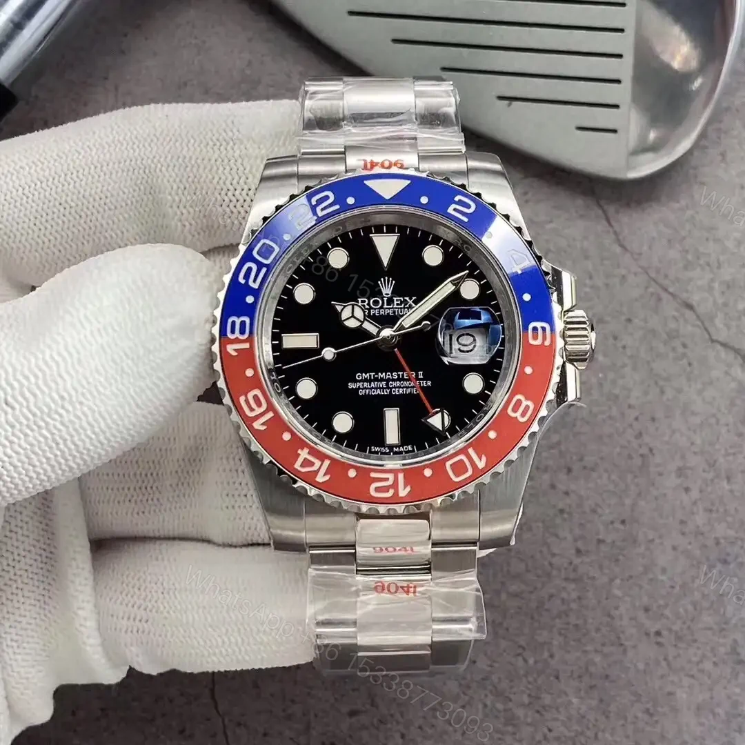 View 2 of Superclone Rolex GMT-Master II 126710BLRO “Pepsi” Oyster